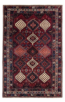Perser Rug - Nomadic - 300 x 202 cm - dark red