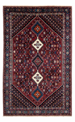Perser Rug - Nomadic - 320 x 205 cm - dark red