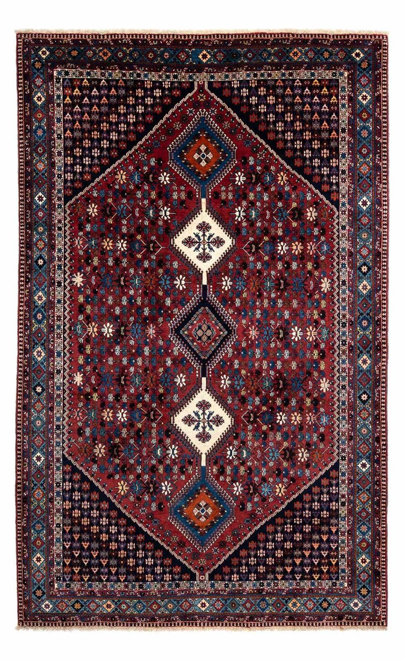 Perser Rug - Nomadic - 320 x 205 cm - dark red