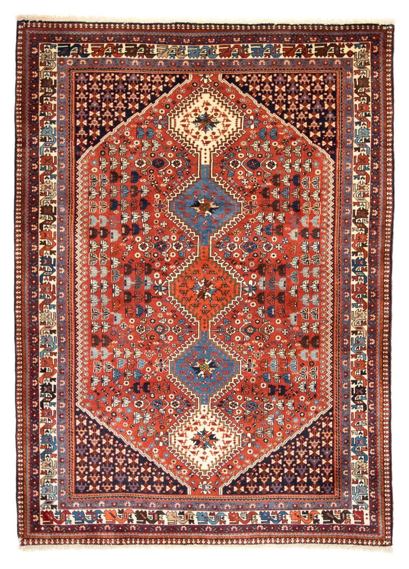Perser Rug - Nomadic - 213 x 152 cm - red