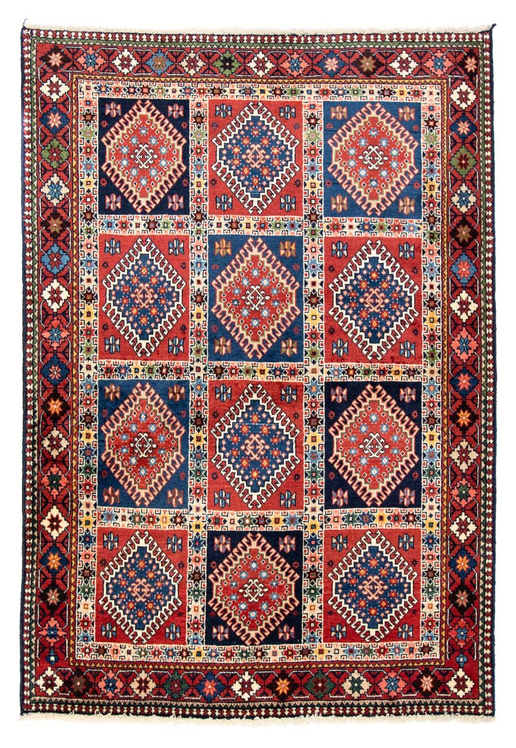 Perser Rug - Nomadic - 200 x 140 cm - multicolored