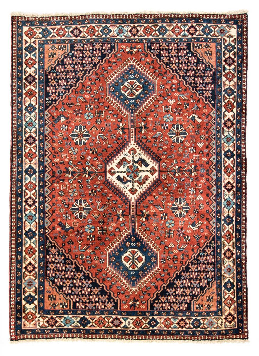 Perser Rug - Nomadic - 195 x 145 cm - red