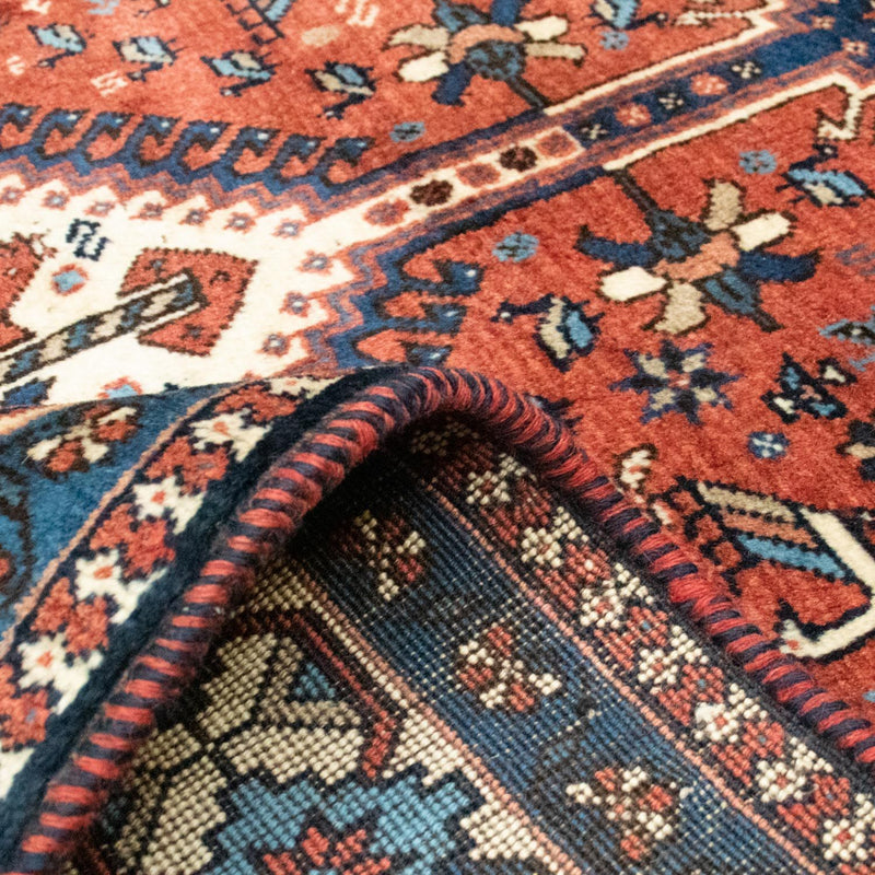 Perser Rug - Nomadic - 195 x 145 cm - red