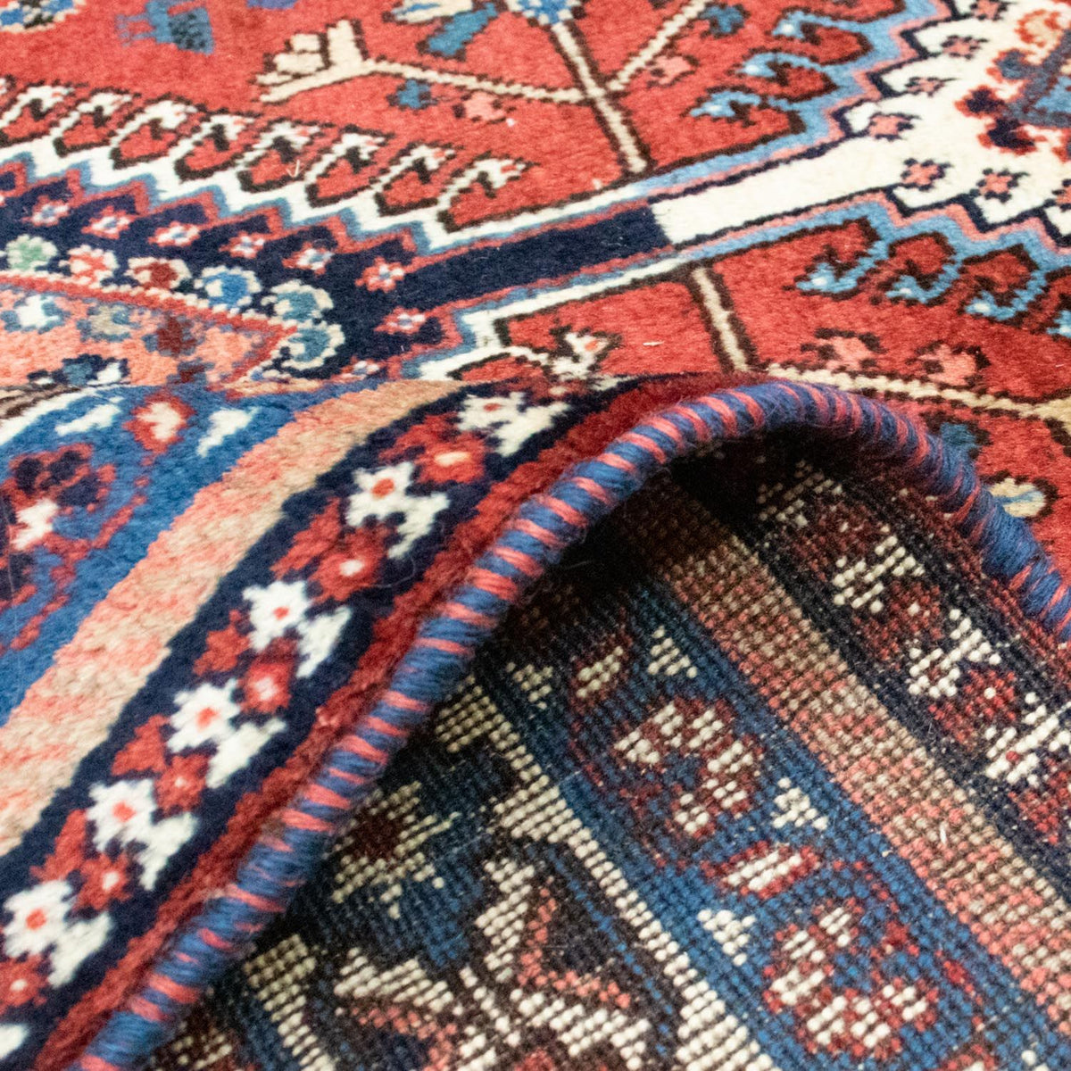 Perser Rug - Nomadic - 203 x 150 cm - red