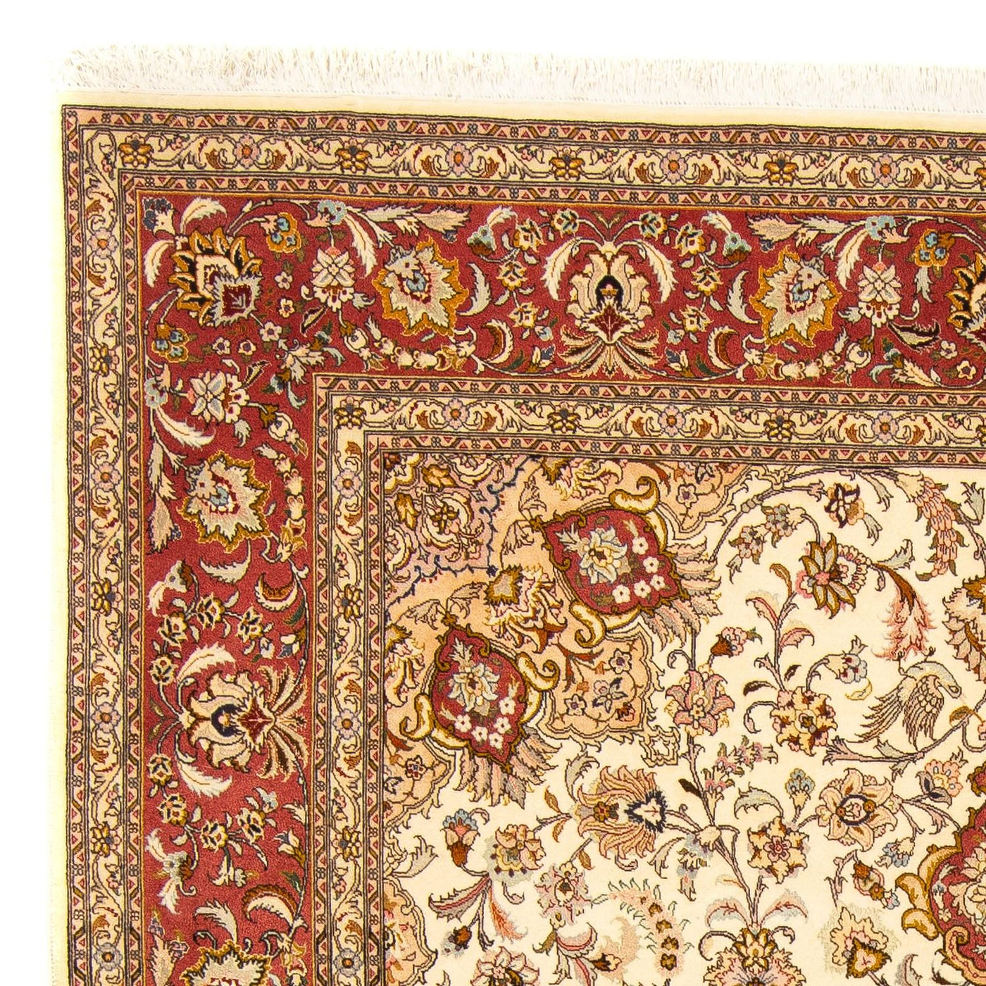 Tabriz - 50 Raj Rug 250x198cm - Persian Rugs