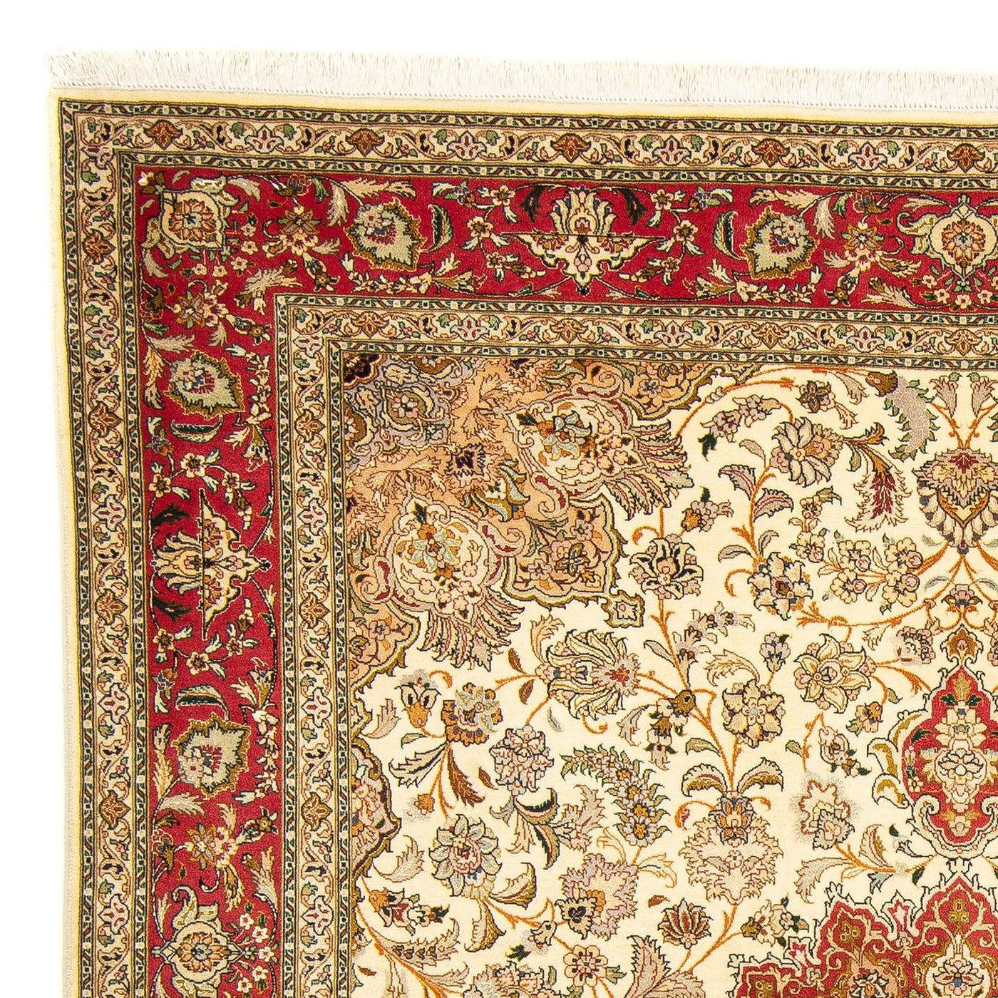 Tabriz - 50 Raj Rug 251x204cm - Persian Rugs