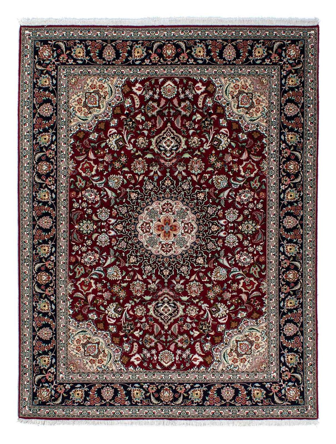 Perser Rug - Tabriz - Royal - 196 x 155 cm - dark red