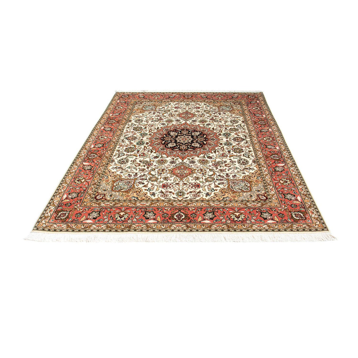 Perser Rug - Tabriz - Royal - 204 x 154 cm - beige
