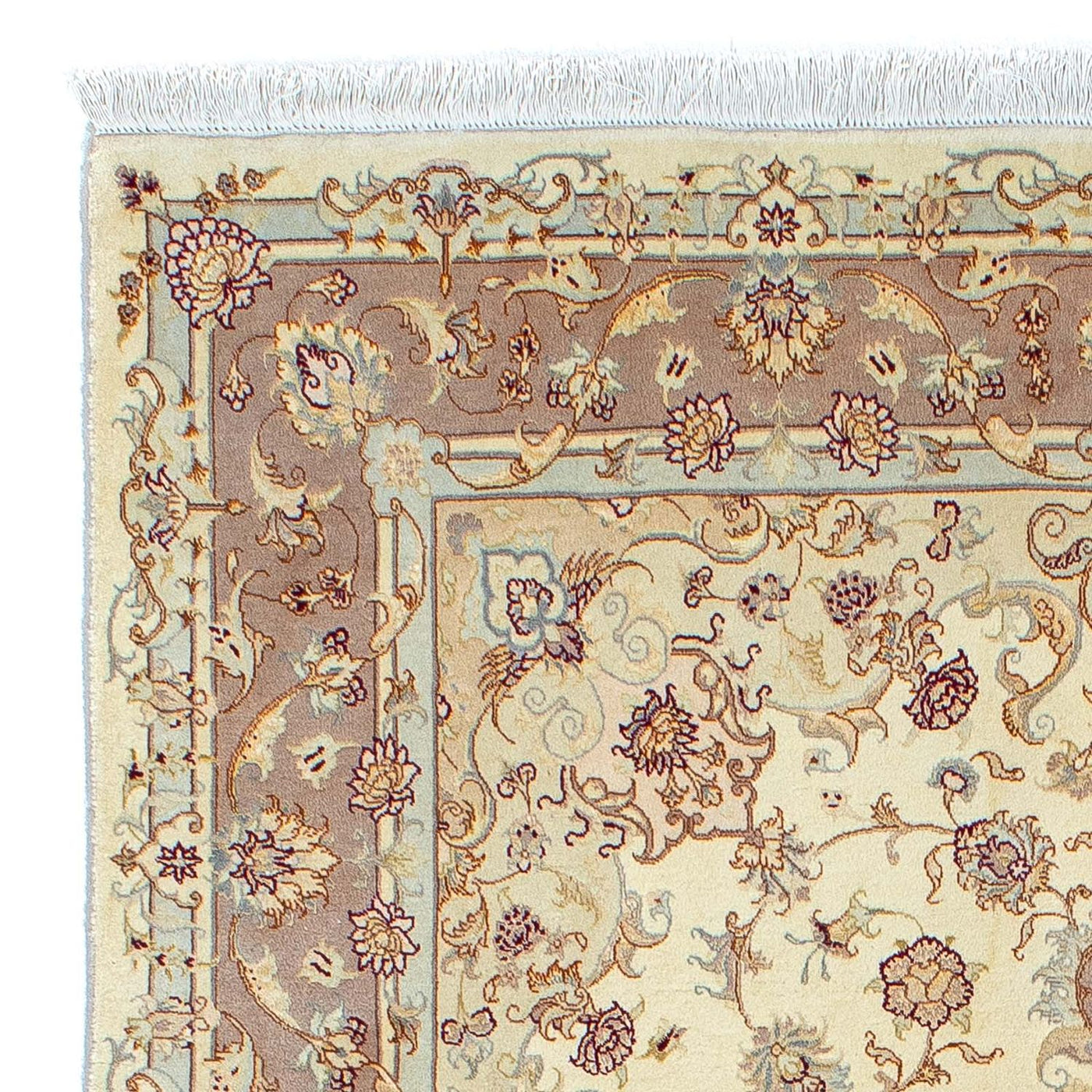 Tabriz - 50 Raj Rug 195x153cm - Persian Rugs
