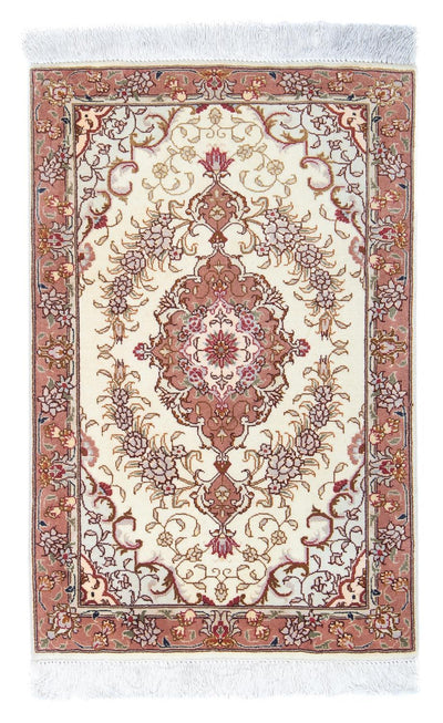Tabriz - 50 Raj Rug 60x92cm - Persian Rugs