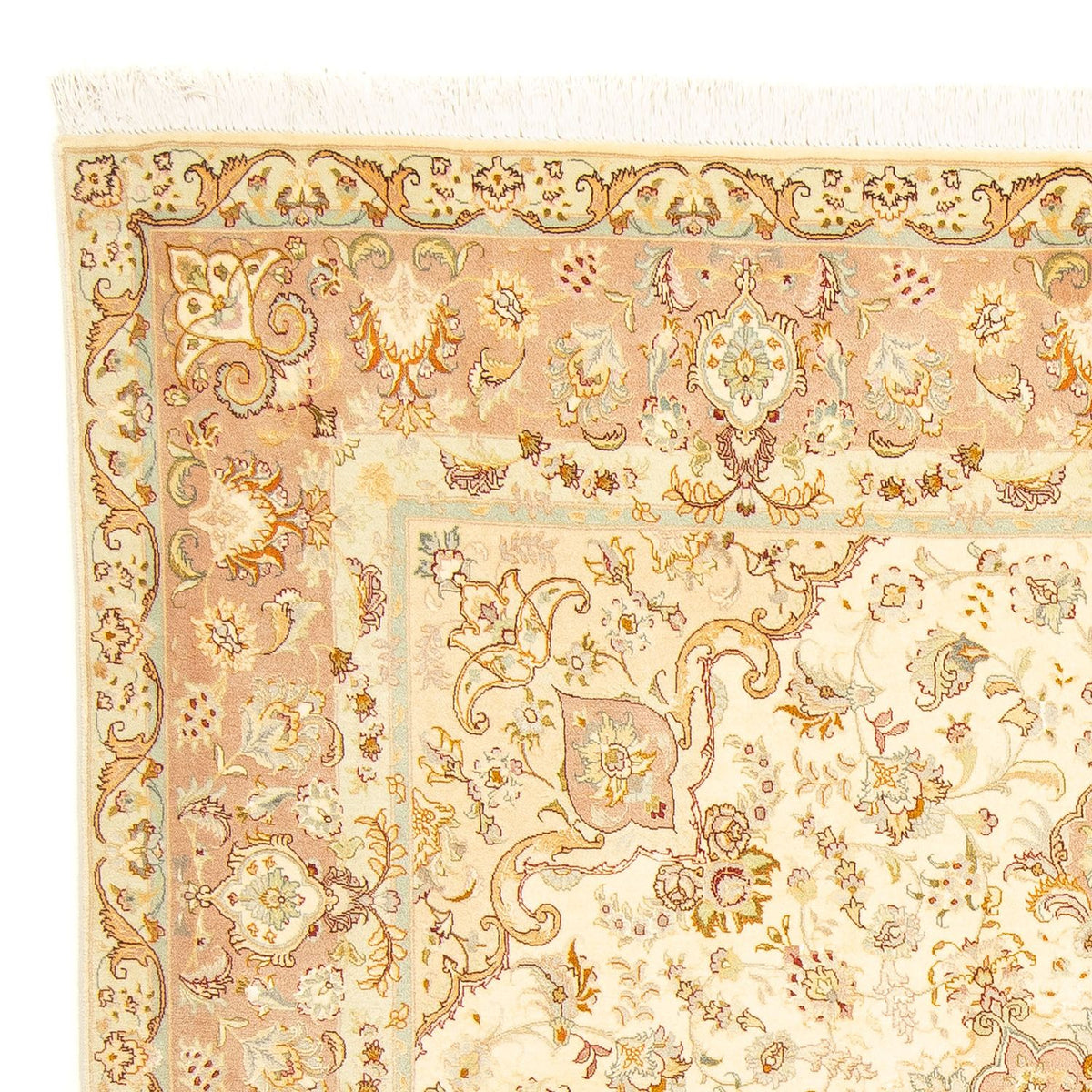 Perser Rug - Tabriz - Royal square  - 210 x 202 cm - beige