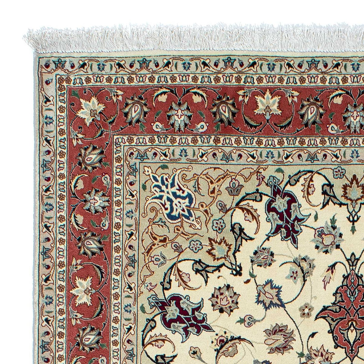Tabriz - 50 Raj Rug 156x201cm - Persian Rugs