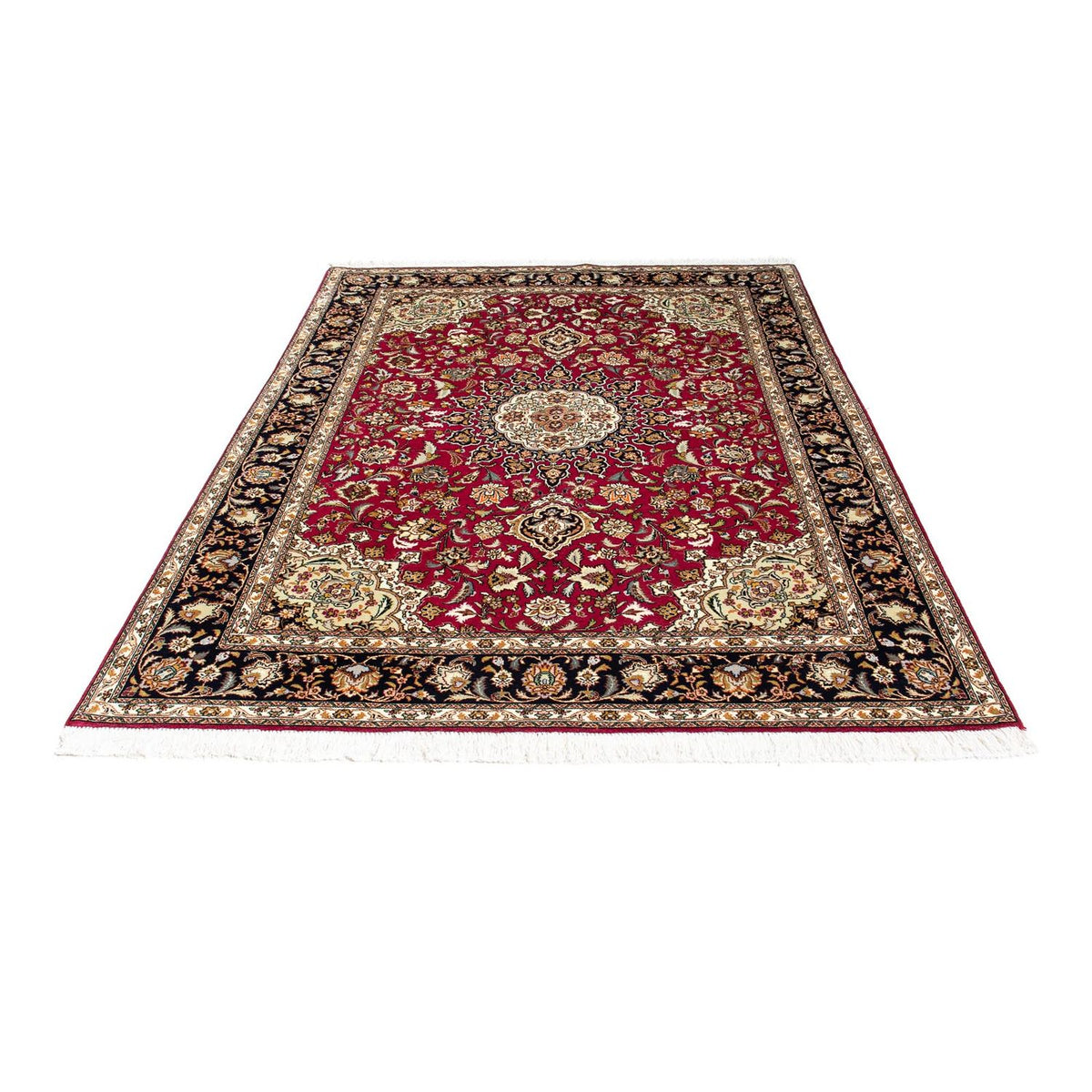 Perser Rug - Tabriz - Royal - 213 x 152 cm - dark red