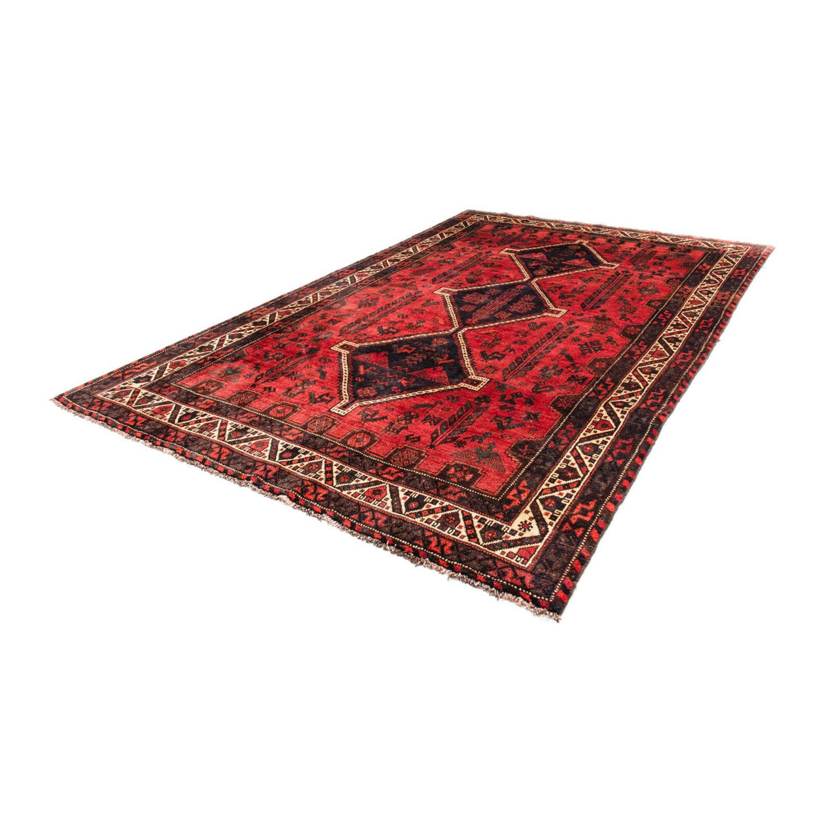 Perser Rug - Nomadic - 318 x 206 cm - red