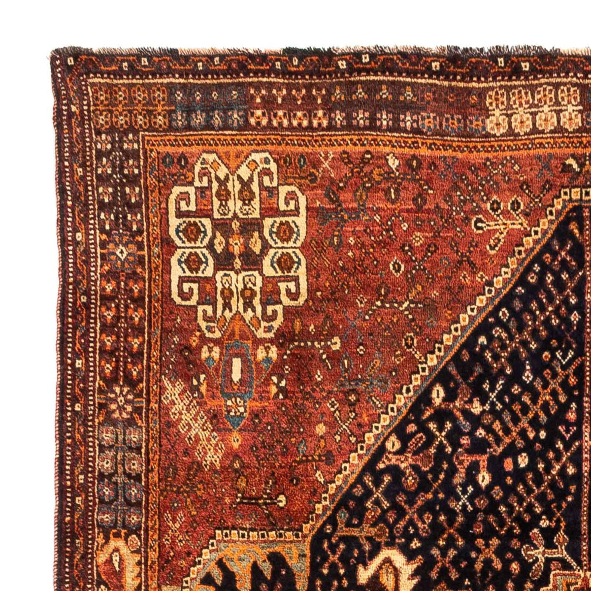Qashqai Rug 157x241cm - Persian Rugs
