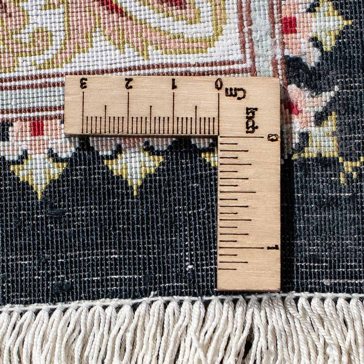 Perser Rug - Ghom - 89 x 57 cm - dark blue