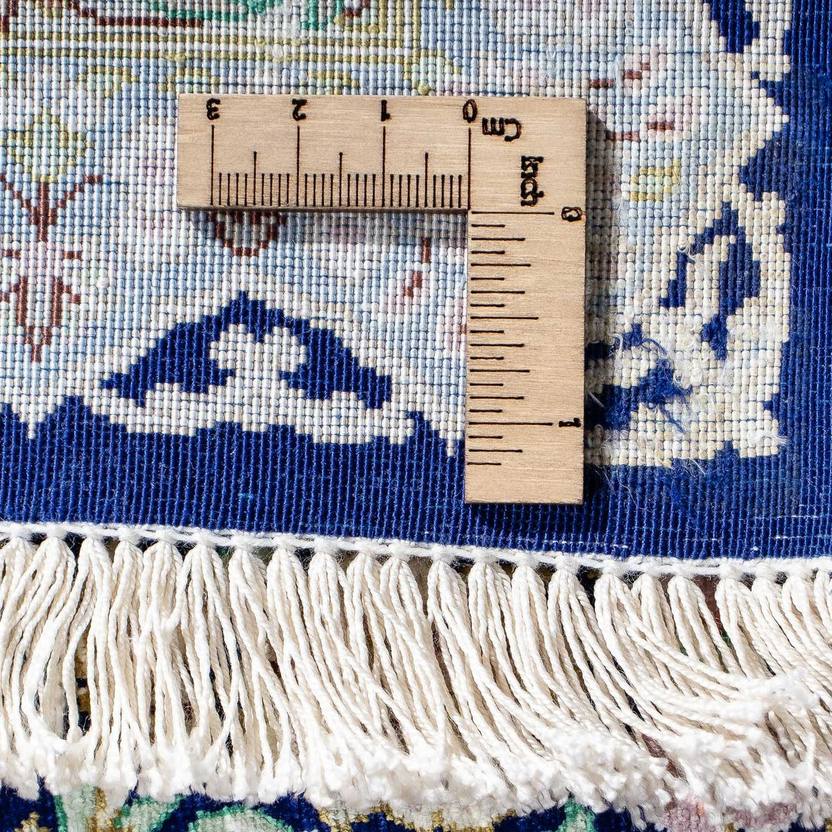 Perser Rug - Ghom - 88 x 63 cm - dark blue