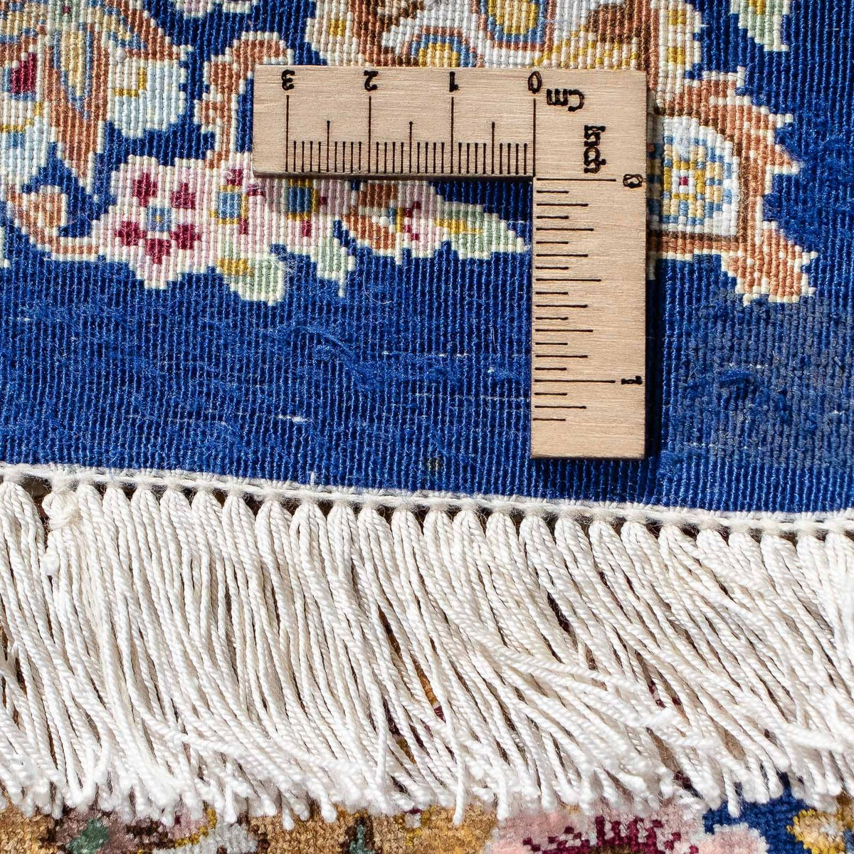 Perser Rug - Ghom - 91 x 62 cm - dark blue