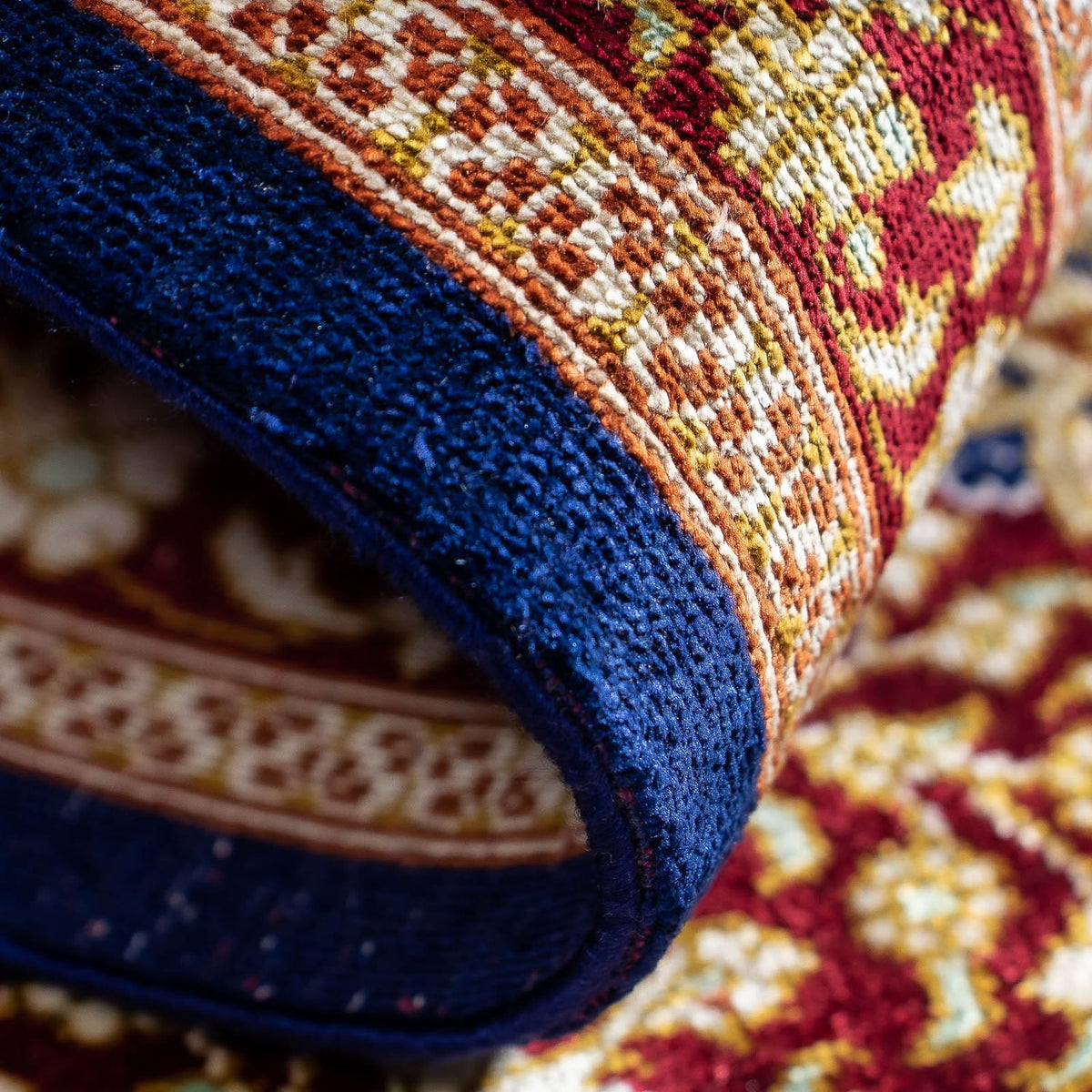 Perser Rug - Ghom - 93 x 60 cm - dark blue