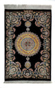 Qom Rug 89x59cm - Persian Rugs