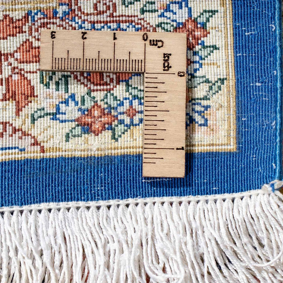 Perser Rug - Ghom - 78 x 55 cm - dark blue