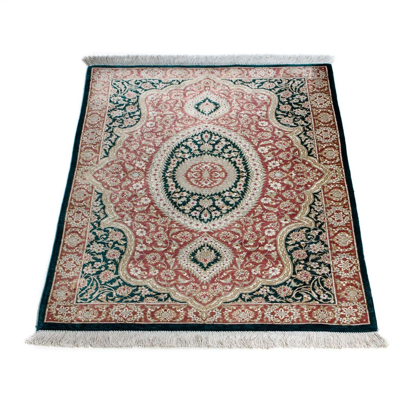 Perser Rug - Ghom - 85 x 58 cm - dark blue