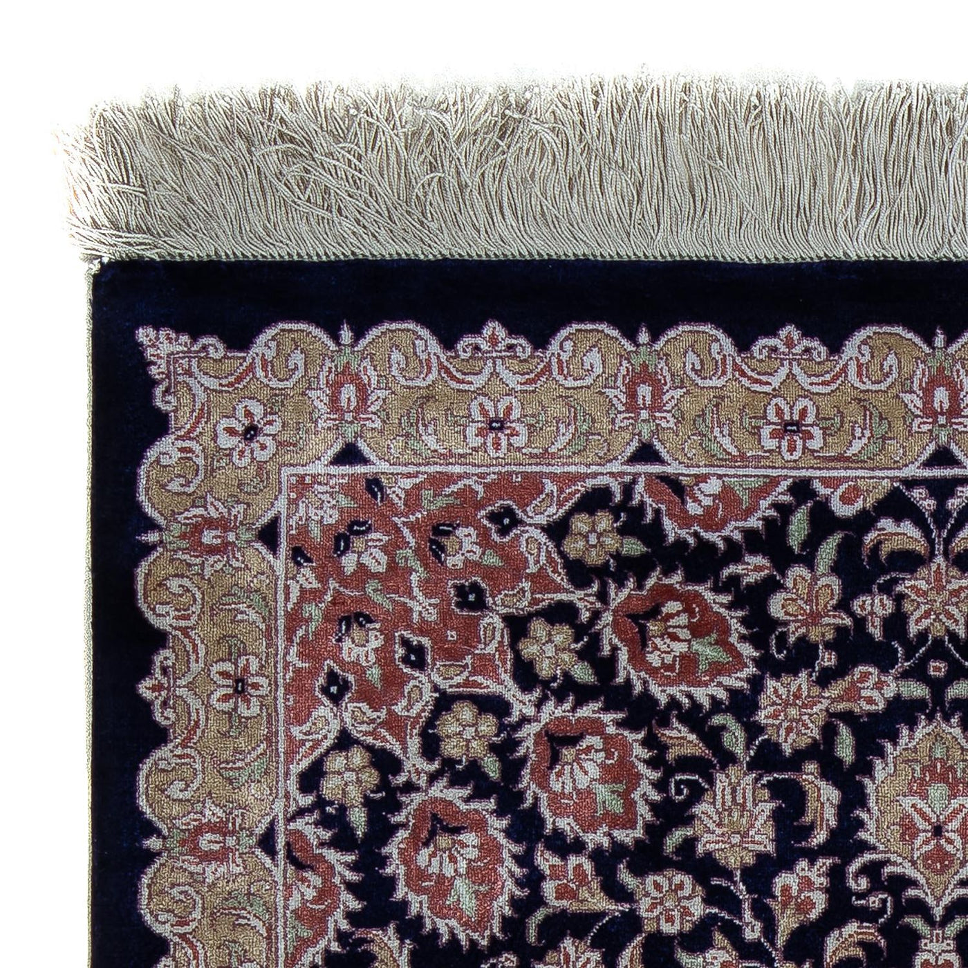 Qom Rug 80x56cm - Persian Rugs