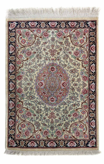 Qom Rug 55x77cm - Persian Rugs