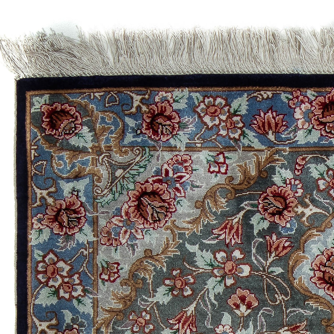 Qom Rug 77x56cm - Persian Rugs
