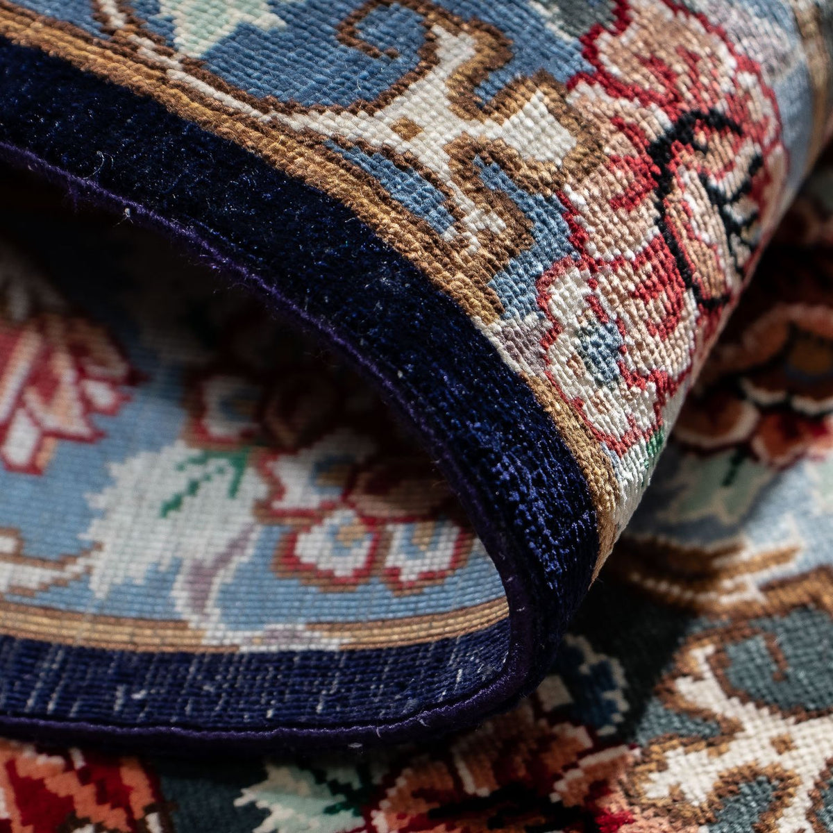 Perser Rug - Ghom - 77 x 56 cm - multicolored