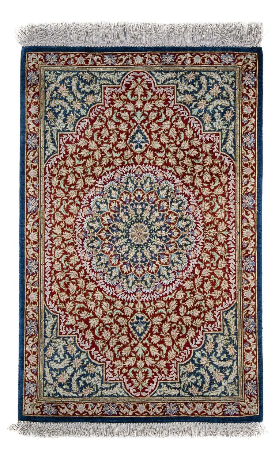 Perser Rug - Ghom - 83 x 53 cm - dark blue