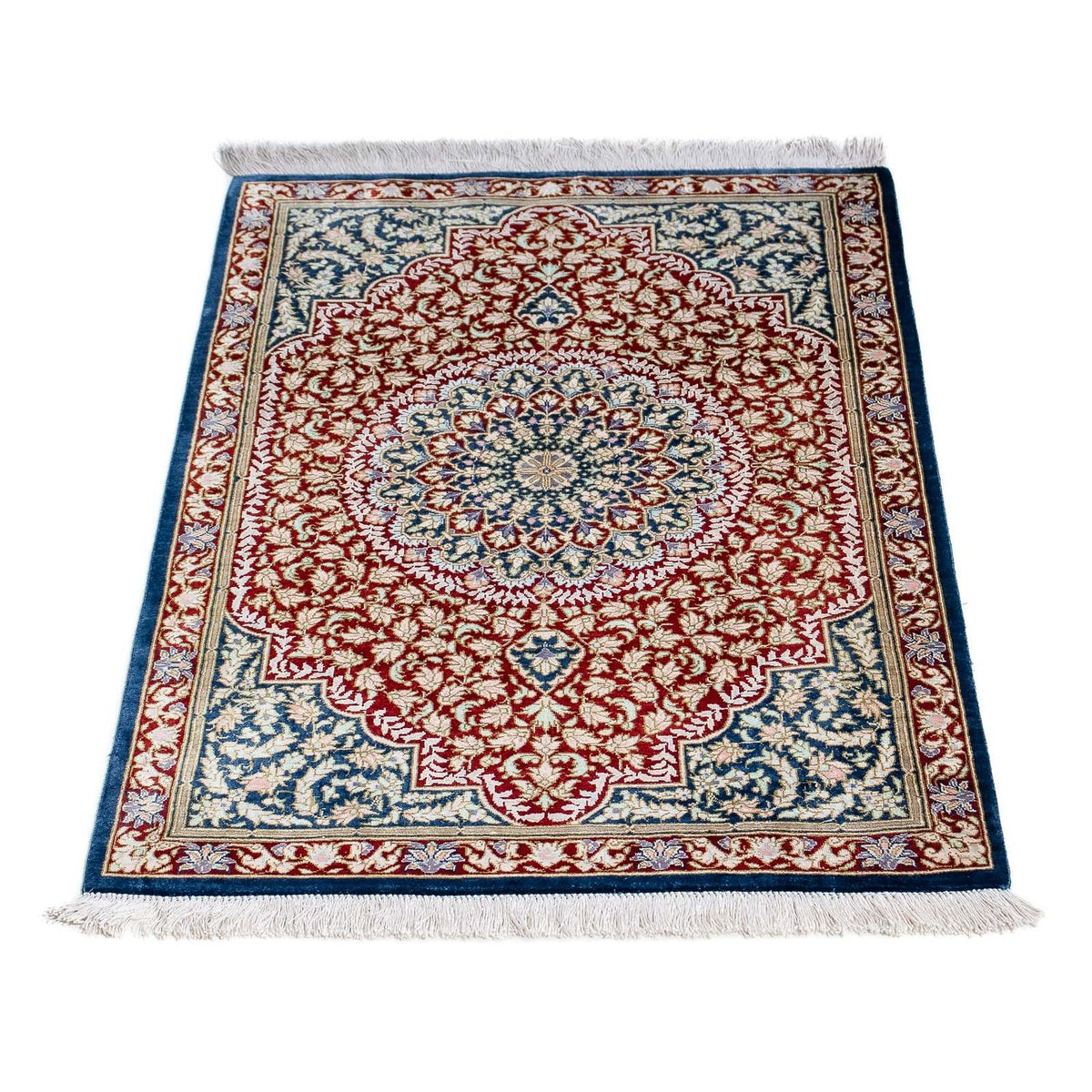Perser Rug - Ghom - 83 x 53 cm - dark blue