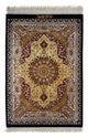Qom Rug 87x59cm - Persian Rugs
