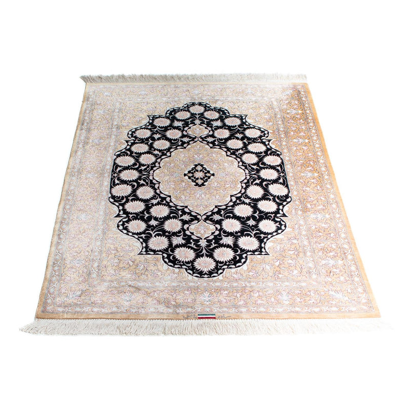 Perser Rug - Ghom - 113 x 77 cm - beige