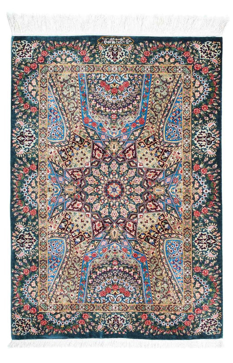 Perser Rug - Ghom - 118 x 79 cm - multicolored