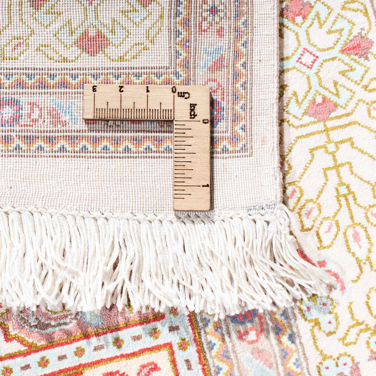 Perser Rug - Ghom - 122 x 75 cm - beige