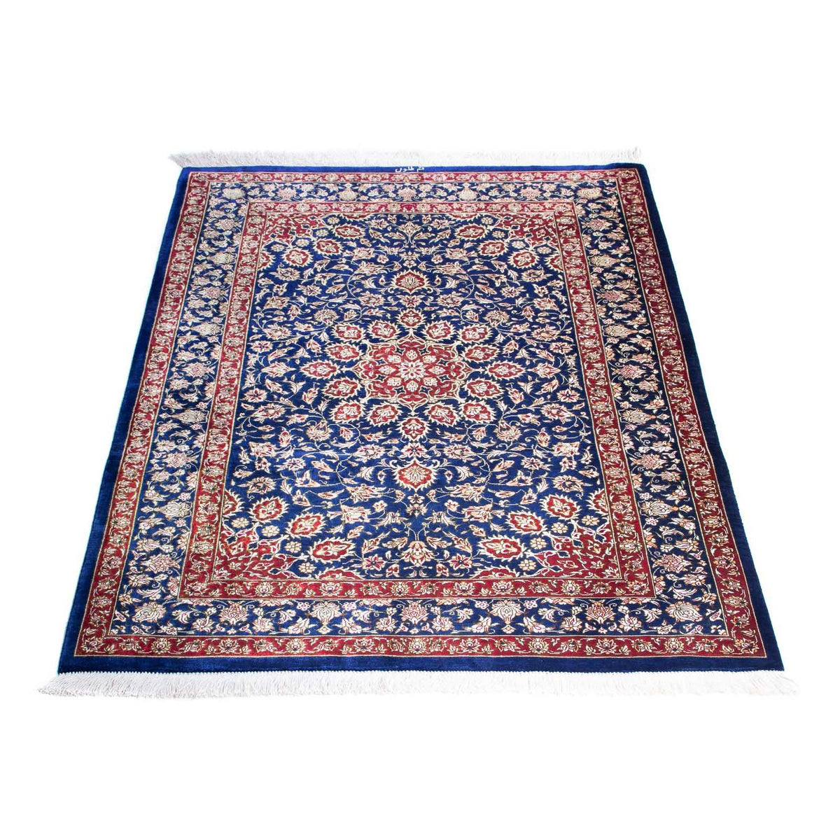 Perser Rug - Ghom - 117 x 78 cm - dark blue