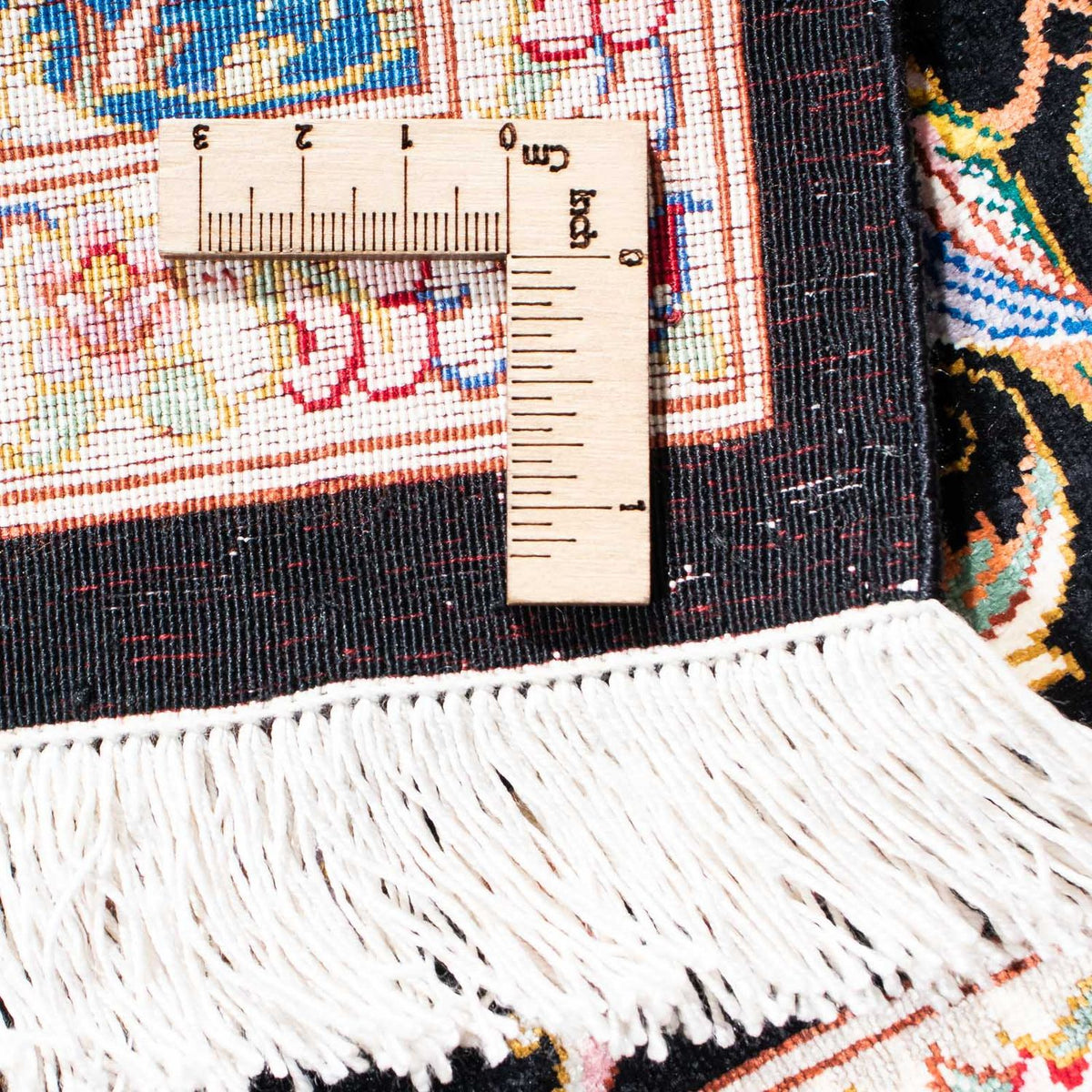 Perser Rug - Ghom - 118 x 77 cm - dark red