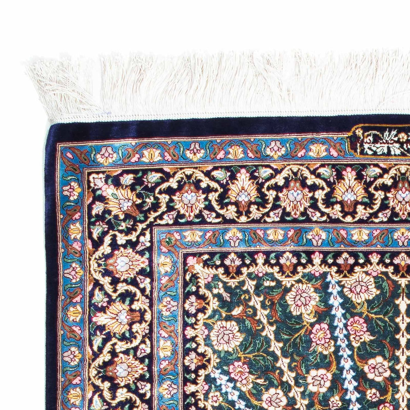 Qom Rug 121x81cm - Persian Rugs