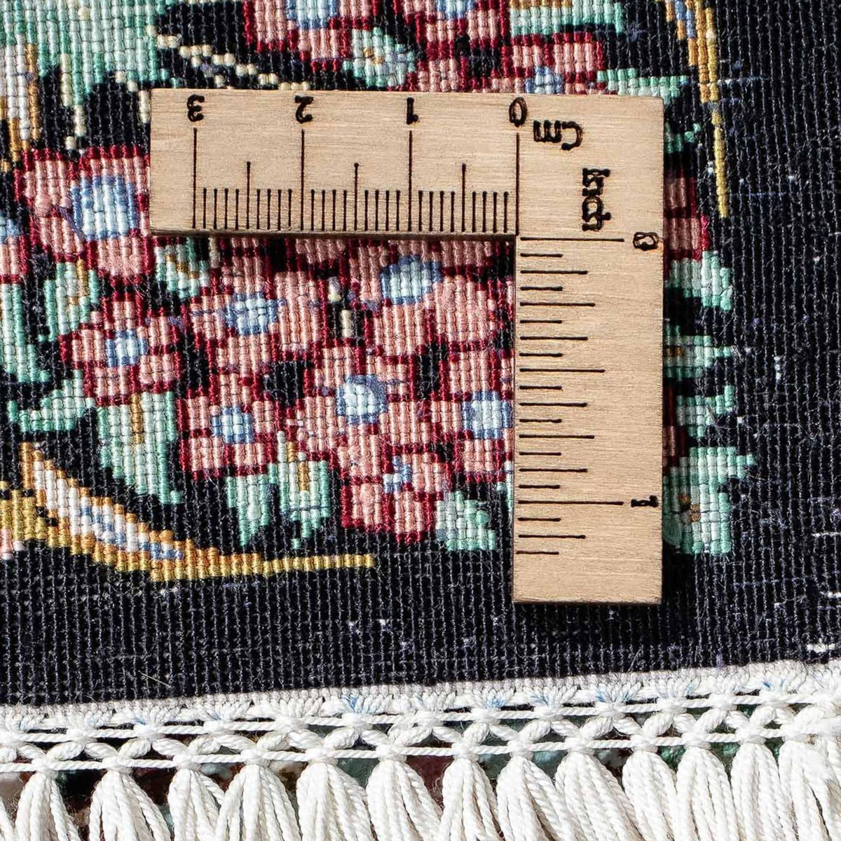 Perser Rug - Ghom - 85 x 61 cm - dark blue