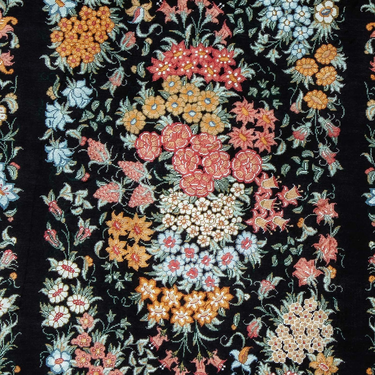 Perser Rug - Ghom - 89 x 60 cm - dark blue