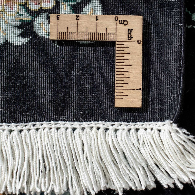 Perser Rug - Ghom - 89 x 60 cm - dark blue