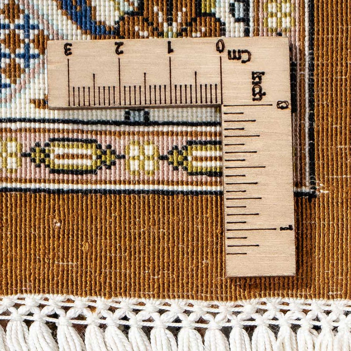 Perser Rug - Ghom - 92 x 57 cm - dark brown