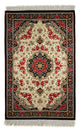 Perserteppich - Ghom 93 x 60 cm - beige