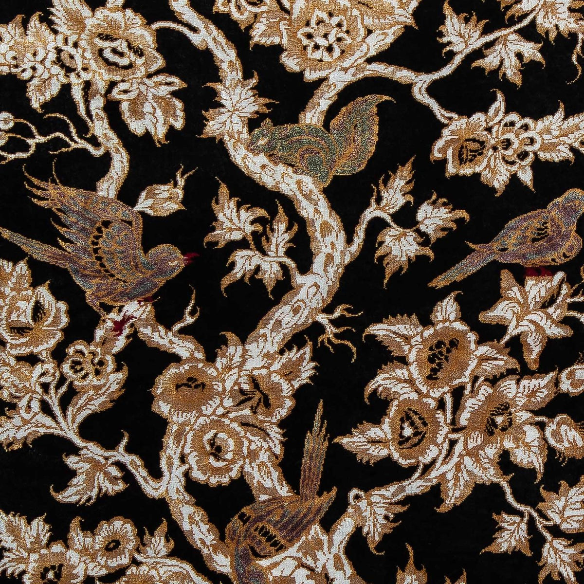 Perser Rug - Ghom - 87 x 57 cm - dark blue