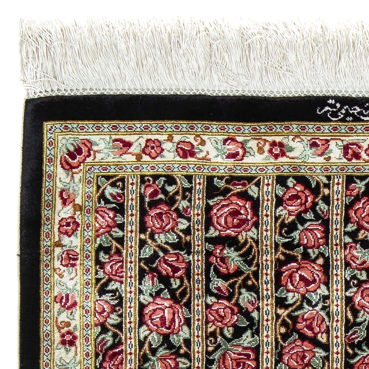 Qom Rug 78x57cm - Persian Rugs