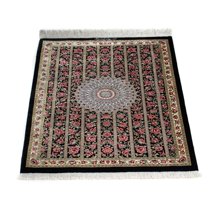 Perser Rug - Ghom - 78 x 57 cm - dark blue