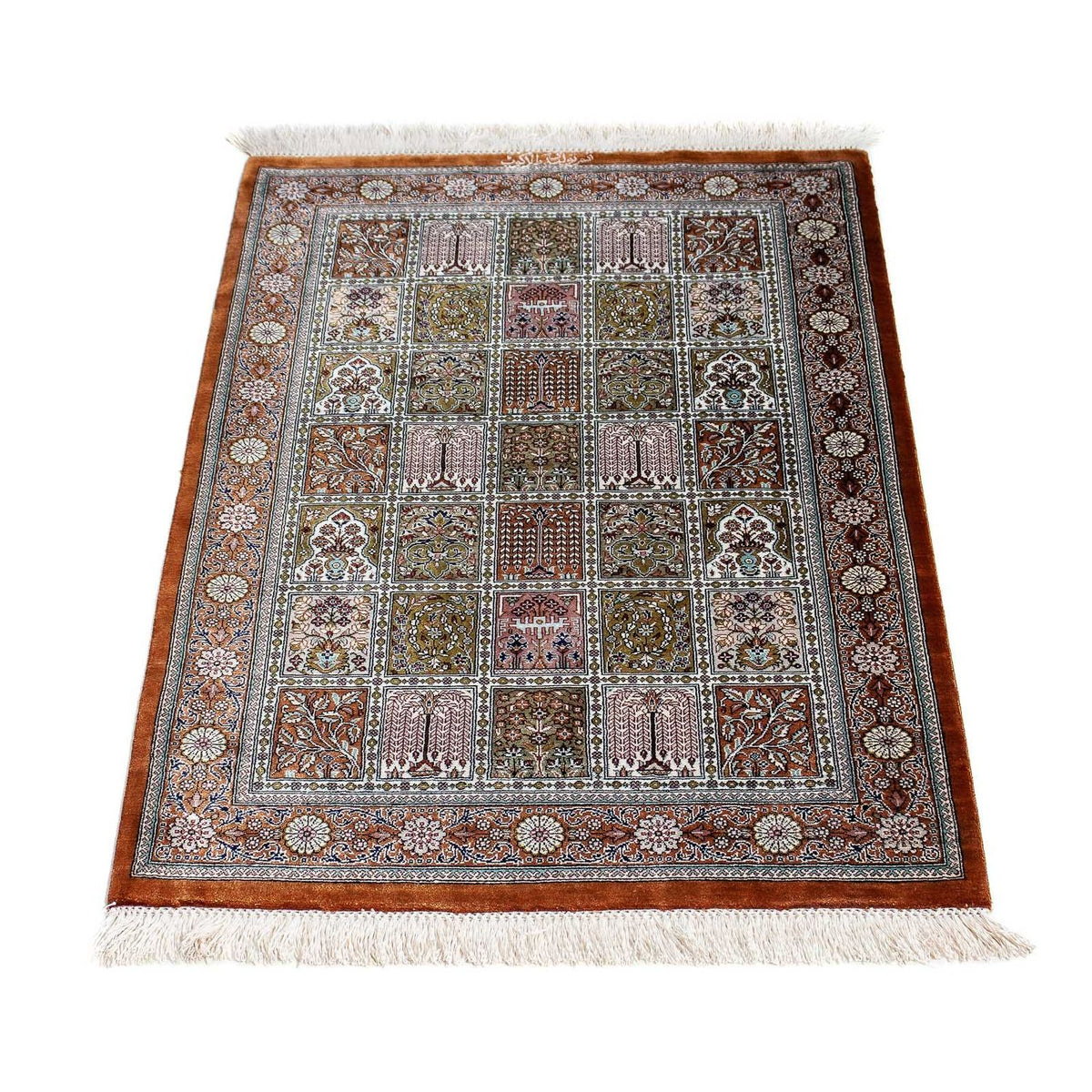Perser Rug - Ghom - 92 x 59 cm - multicolored