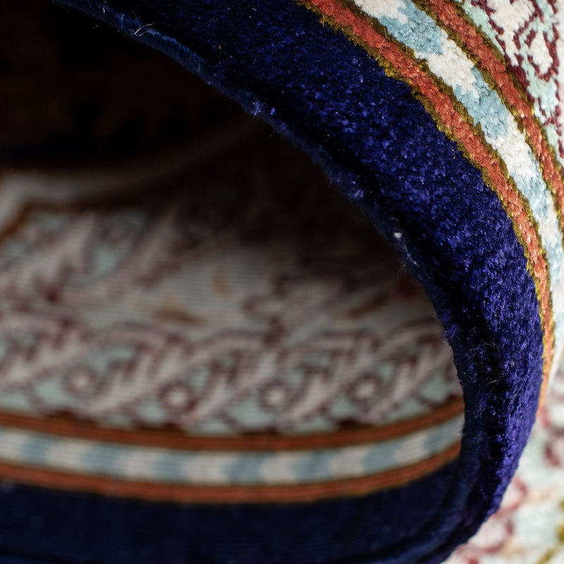 Perser Rug - Ghom - 93 x 59 cm - dark blue