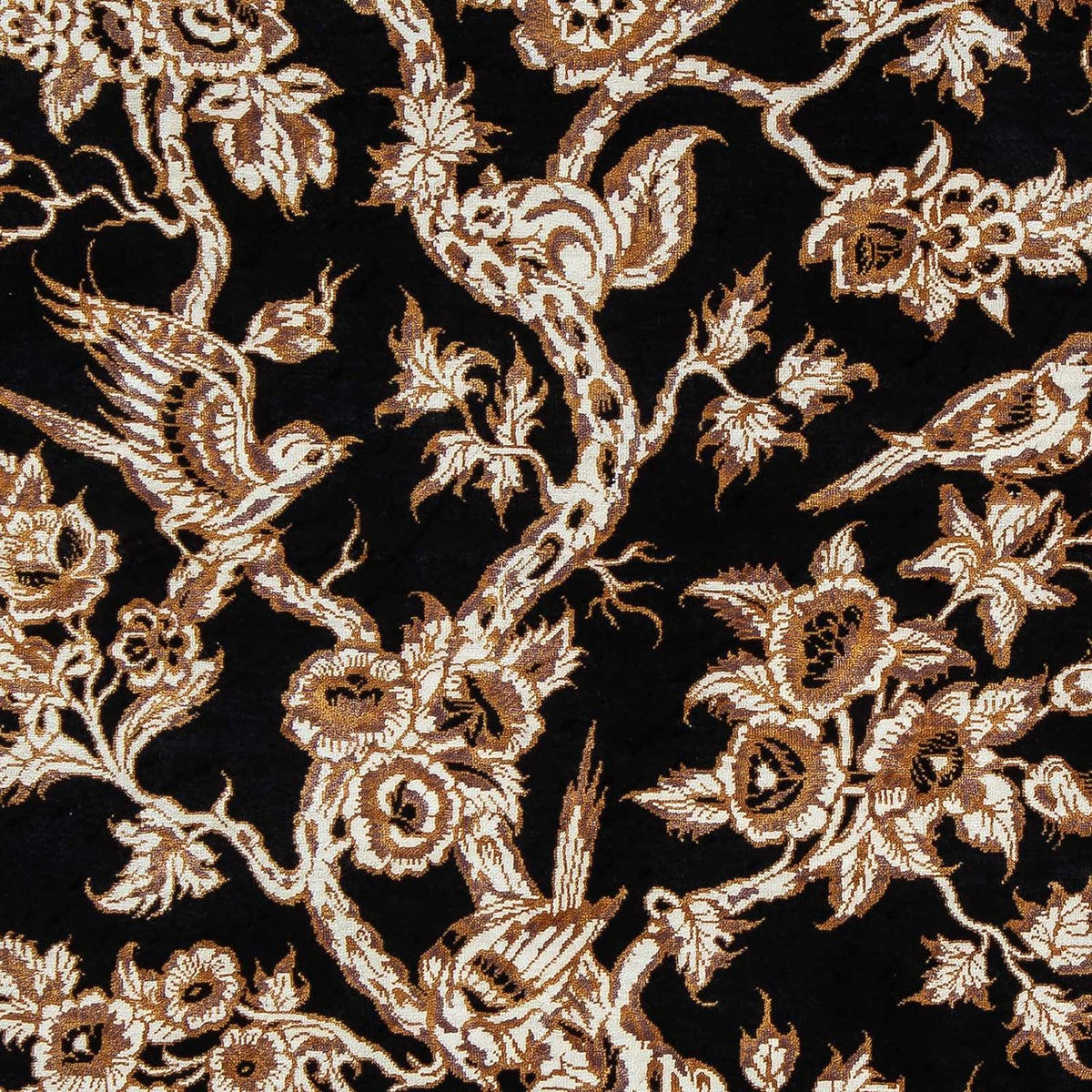 Perser Rug - Ghom - 92 x 58 cm - dark blue